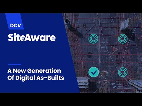 SiteAware DCV — A New Generation Of Digital As-Builts logo