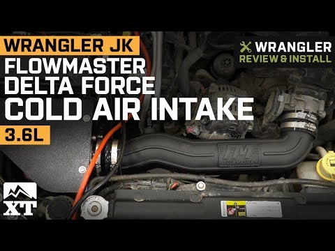 Jeep Wrangler JK Flowmaster Delta Force Cold Air Intake (2012-2018 3.6L) Review & Install