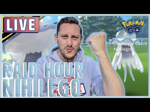Nihilego UK Raid Hour LIVE In Pokemon GO