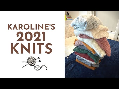 My 2021 Finished Knits