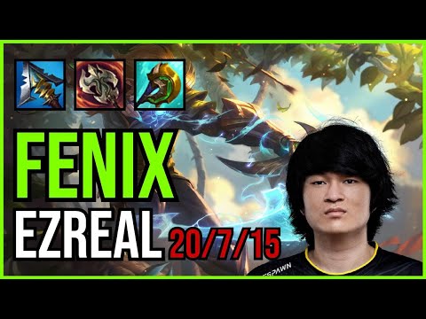 FENIX - EZREAL vs SENNA ADC - NA Master - Patch 11.4
