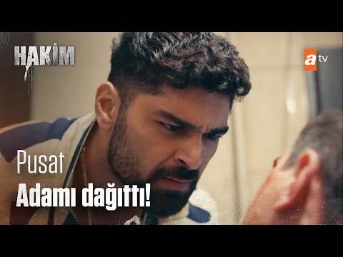 Pusat mahalleyi korumak için adamı benzetti! - En Efsane Sahneler