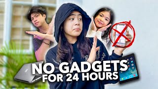 Download lagu NO GADGETS For 24 Hours?! (Kaya Ba?) | Ranz and Niana mp3