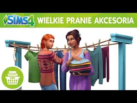 First Look: The Sims 4 Wielkie Pranie Akcesoria #2: Pierwsze Pranie w/ GamerSpace