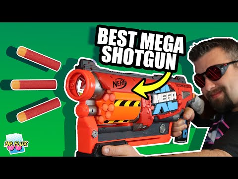 Best Nerf Mega Shotgun Ever! A Boomdozer Mod guide
