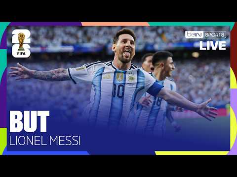 LIVE - Le CHEF-D'OEUVRE de Lionel MESSI qui lance le CHOC contre l'ALGÉRIE  !!!!