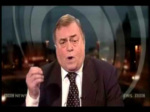 Prescott loses it on  newsnight
