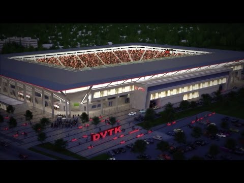 Az új Diósgyőri Stadion látványterve | DVTK TV