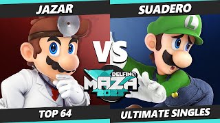 Delfino Maza 2023 - Jazar (Dr. Mario) Vs. Suadero (Luigi, Steve) Smash Ultimate - SSBU