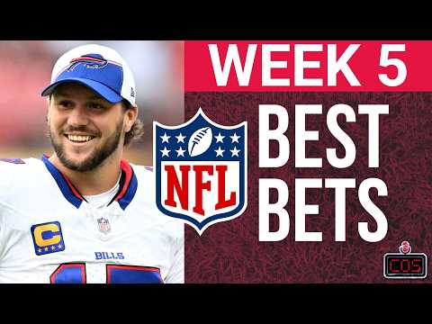 NFL Week 5 Best Bets, Picks and Predictions!