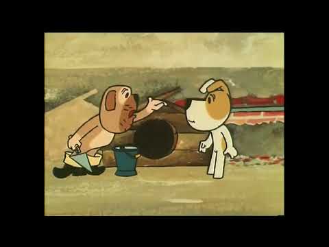 Reksio organizuje cement "Reksio remontuje" (1980)