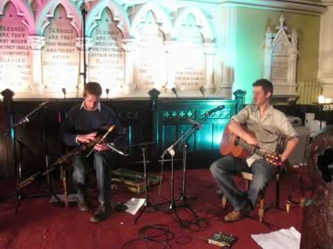 25/08/11 Eoin Dillon talking about the Uilleann pipes at Steeple Sessions 2011