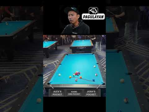 Crucial shot in One Pocket; the first shot