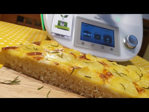 Focaccia patate e rosmarino per bimby TM7 TM6 TM5 TM31 TM21