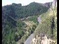 Two Mosquito Helicopters Shoot The Valley