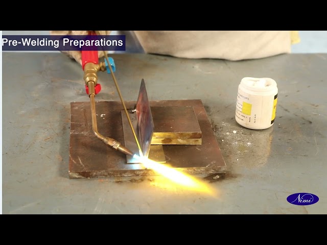 Silver brazing on S.S.sheet with copper sheet