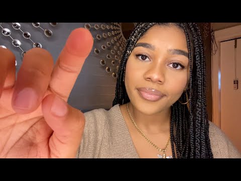 ASMR - Let Me Touch Your Face 🥺✋🏼 (MOUTH SOUNDS, HAND MOVEMENTS) 💓✨