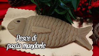 Pesce di pasta di mandorle SENZA STAMPO - Sfizi & Delizie