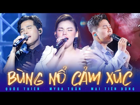 LK "Anh Say Rồi, Cho Em Gần Anh Thêm Chút Nữa" - Quốc Thiên, Mai Tiến Dũng, Myra Trần Live Cực Đỉnh