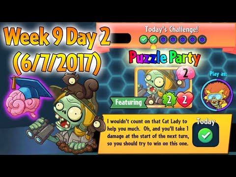 Plants vs. Zombies: Heroes - Daily Challenge: Week 9 Day 2 (6/7/2017)