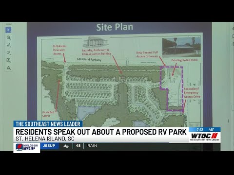 St. Helena Island residents voice concern over proposed RV park