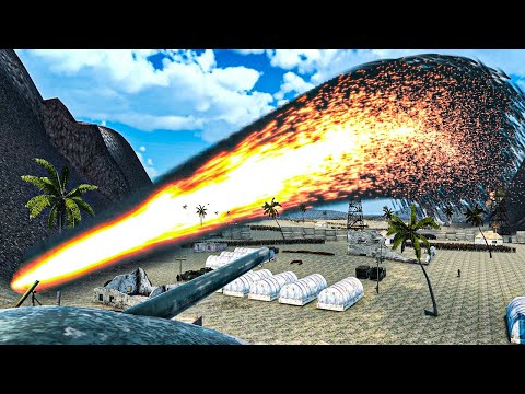 1 Ultra Super Mortar And Army vs 2.000.000 Zombies - Ultimate Epic Battle Simulator 2
