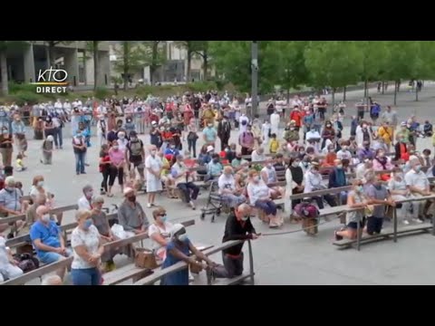 Chapelet du 23 juillet 2020 à Lourdes