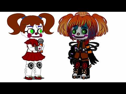 New circus baby and scrap baby design!