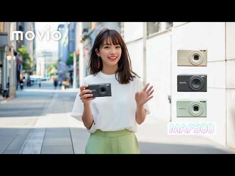 movio MAF500ナガオカ コンパクトデジタルカメラ　ミントグリーン 楽天市場】ナガオカ コンパクトデジカメ「movio MAF500