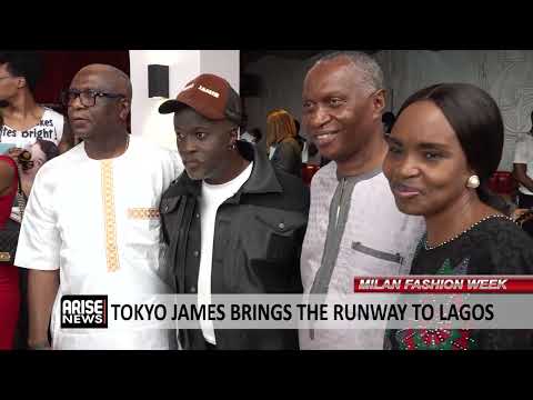 MILAN FASHION WEEK: TOKYO JAMES BRINGS THE RUNWAY TO LAGOS