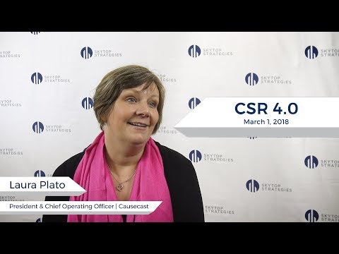 Laura Plato from Causecast Talks CSR, Tech, and a New Generation of Leaders | Skytop Strategies