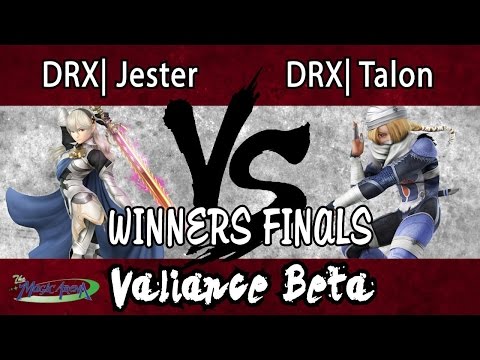 Valiance β - DRX Jester (Corrin) vs. DRX Talon (Sheik) - WFs - Smash 4 - Wii U
