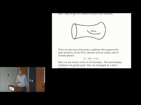 Edward Witten - Anomalies And Nonsupersymmetric D-Branes 2018-10-24