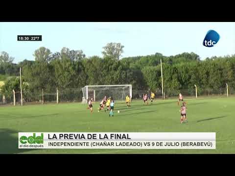 FUTBOL FINAL INDEPENDIENTE 9 DE JULIO 28 11 2021