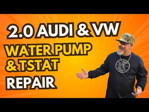 2.0 Audi & VW Water Pump/Thermostat Housing Replacement