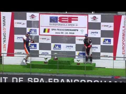 Euroformula Open 2018 ROUND 3 BELGIUM - SPA-FRANCORCHAMPS Race 1 ITALIANO