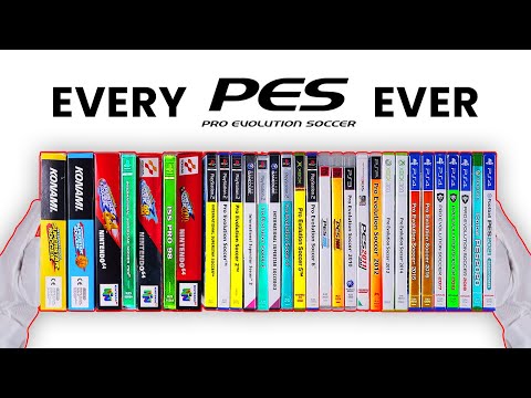 Unboxing Every PES Game Ever (1996-2023)