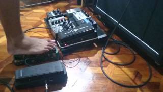 Video thumbnail for Dunlop Dime wah + Rocktron HEX by reichino18