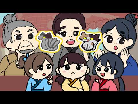 日本文化学科 おばあさんとねこ　(The Granny and the Cat)
