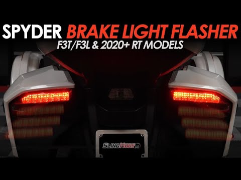 Can-Am Spyder F3T/F3L & 2020+ RT/RTL Brake Light Flasher (Plug N' Play)