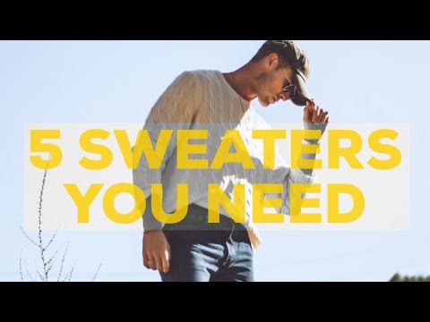 5 BEST SWEATERS for Men | Fall Fashion | Parker York Smith