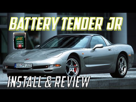 Battery Tender Hookup and review for Corvette
