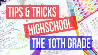 TIPS &amp; TRICKS ♡ HIGH SCHOOL: 10th GRADE