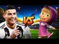 Cristiano Ronaldo vs Cristiano Masha 🔥😂