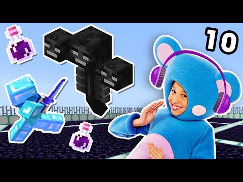 The Epic Wither Battle in Minecraft EP10