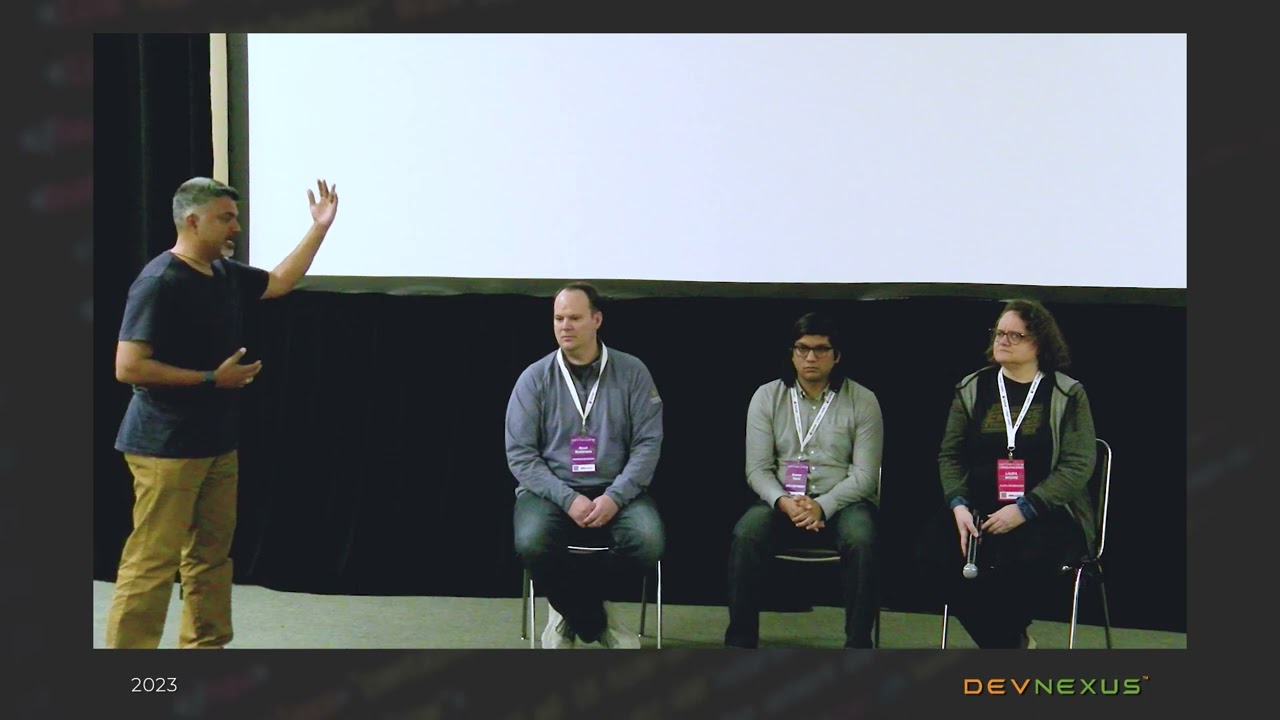 Devnexus 2023 - Panel Session  Moving the Java Community Forward - Sharat Chander