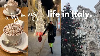 Sunday in Florence: coffee date, xmas shopping, groceries & more