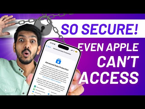 Best Security Settings for iPhone - Apple Advanced Data Protection Setting🤩🔐