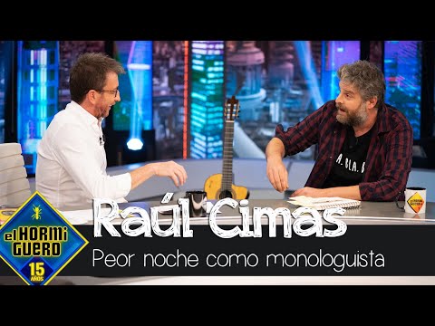 Raúl Cimas recuerda su peor noche de monologuista: "El humor tiene muchos riesgos" - El Hormiguero