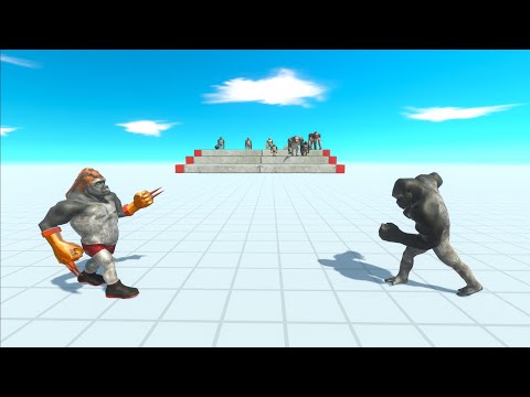 Mutant Primate Tournament animal revolt battle simulator